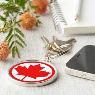 Chaveiro Folha de Bordo do Canadá