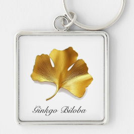 Chaveiro Folha do Ouro Ginkgo Biloba