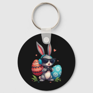 Chaveiro Fones de ouvido De Jogos E Colorfu De Coelhinhos D