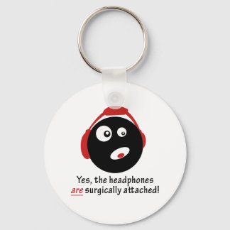 Chaveiro Fones de ouvido GameFYi Anexados Cirurgicamente