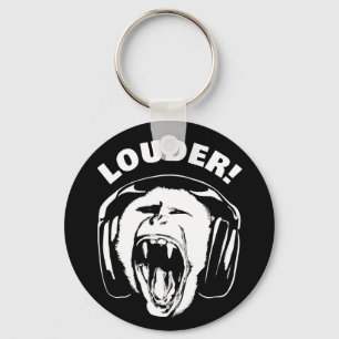 Chaveiro Fones de ouvido Mackey Loud Music Lover