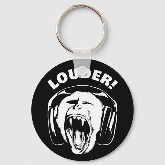 Chaveiro Fones de ouvido Mackey Loud Music Lover (Frente)