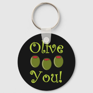 Chaveiro Foodie Olive You