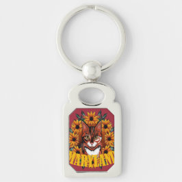 Chaveiro For The Love Of Maryland Calico Cat
