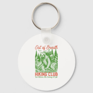 Chaveiro Fora de Breath Funny Sloth Hiking Club