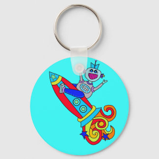 Chaveiro Fora deste robô mundial