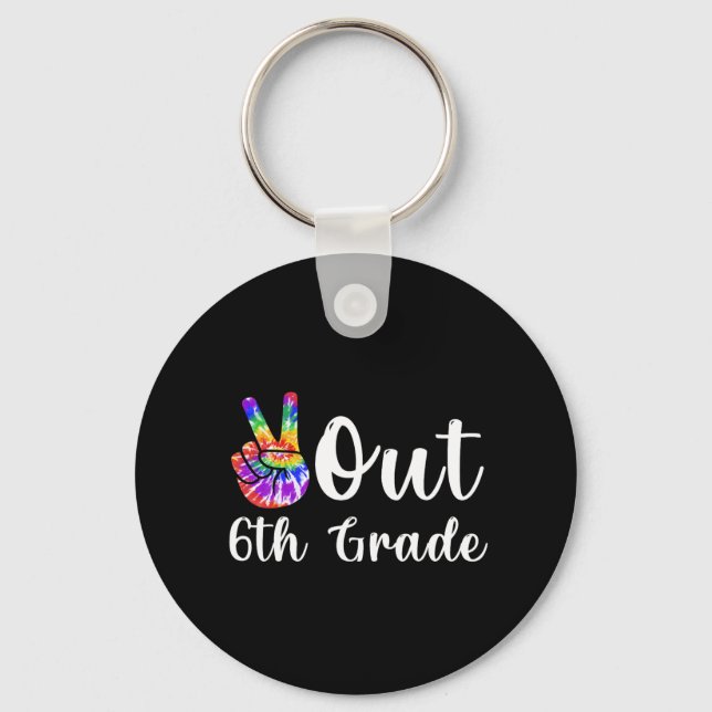 Chaveiro Fora Do 6 No Último Dia De Graduação Escolar (Frente)