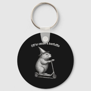 Chaveiro Fora Para Causar Um Confusão Scooter Groundhog Pre