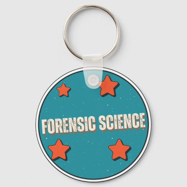 Chaveiro Forensic Science (Frente)
