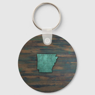 Chaveiro Forma Rustic Teal Arkansas