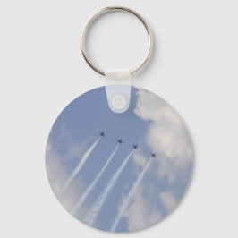 Chaveiro Formação de Jato Militar de Aeronaves