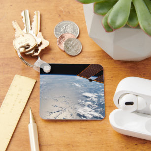 Chaveiro Formação De Nuvens Em Torno Do Sol Ao Longo Do Pac