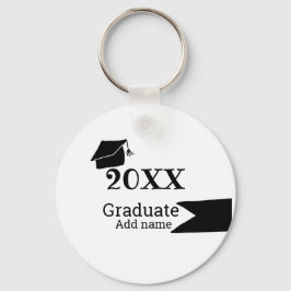 Chaveiro Formando 20XX graduação que é simples e moderno