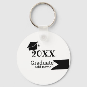 Chaveiro Formando 20XX graduação que é simples e moderno