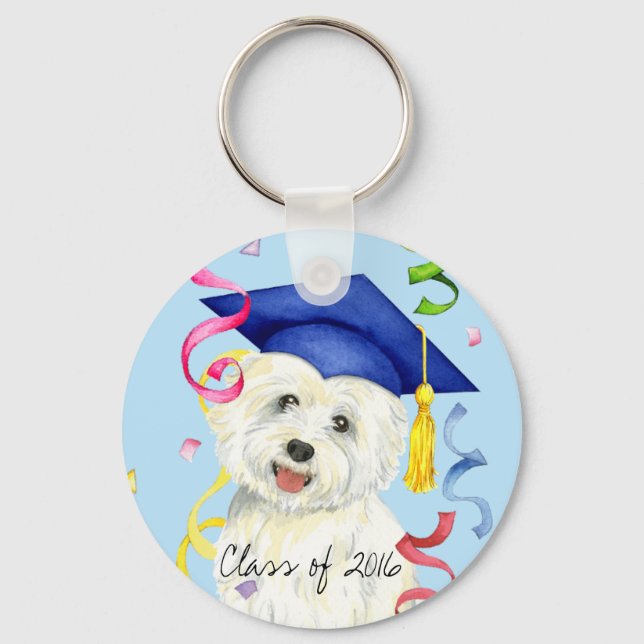 Chaveiro Formando Westie (Frente)