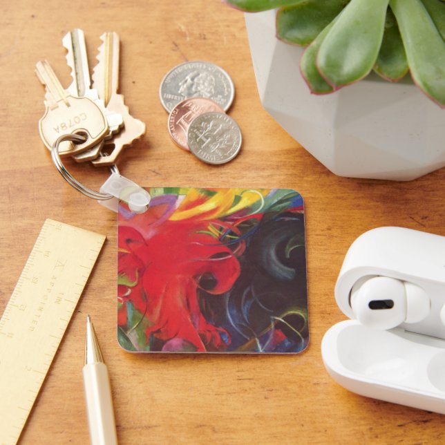 Chaveiro Formas de Luta de Franz Marc, Arte Fino Antigo (Mesa)