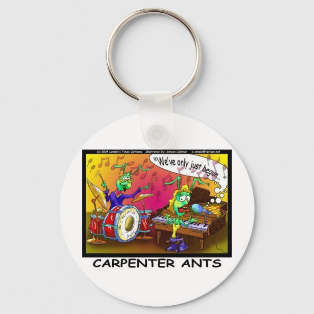 Chaveiro Formigas Carpinteiras Presentes Engraçados e Colec (Frente)
