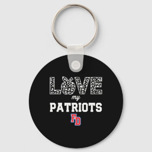 Chaveiro Fort Dorchester Patriots Logo Ame Minha Equipe Hs