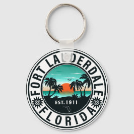 Chaveiro Fort Lauderdale Florida Beach Souvenirs tropicais