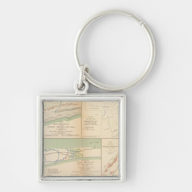 Chaveiro Fort Morgan, Ala (Frente)