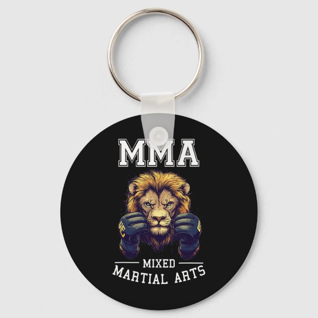 Chaveiro Forte Mma Lion - Tai Boxingando Luta (Frente)