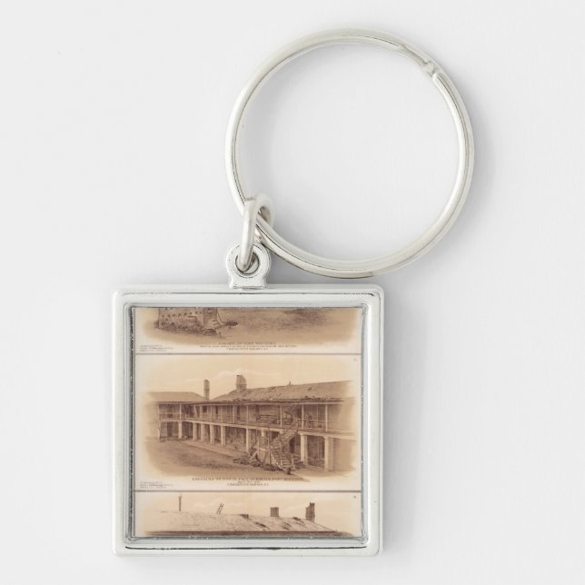 Chaveiro Forte Sumter & Moultrie (Frente)