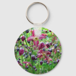 Chaveiro Foto bonita do primavera das flores & dos botões