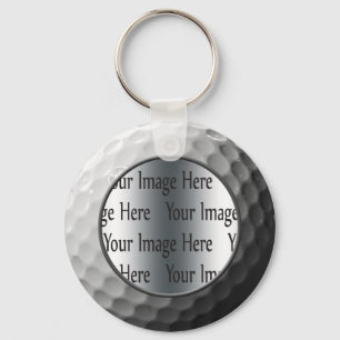 Chaveiro foto da bola de golfe