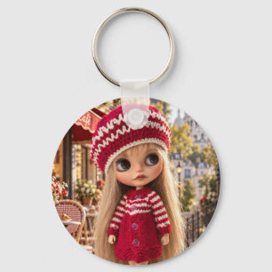 Chaveiro Foto da boneca Blythe
