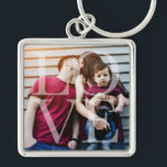 Chaveiro Foto da camada de amor<br><div class="desc">Design de fotografia elegante e simples personalizada perfeita para dia de as mães,  como presente de casamento ou aniversário,  presente de formatura,  etc.</div>