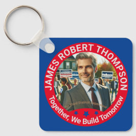 Chaveiro Foto da Campanha de Eleição do Supervisor do Distr