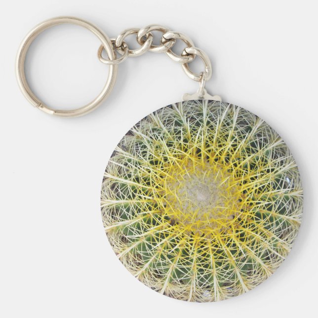 Chaveiro Foto da Fábrica de Globe Botânico Cactus (Frente)