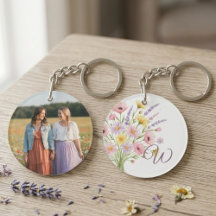 Foto de Buquê de Flores Silvestres com Monograma