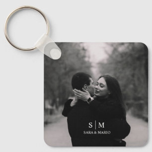 Chaveiro Foto de Casal Personalizada