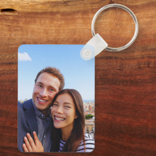 Chaveiro Foto de Casal Personalizada