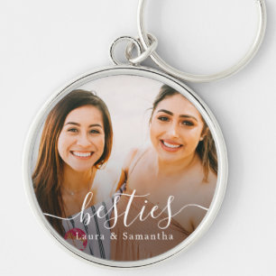 Chaveiro Foto de Nomes de Besties Modernos