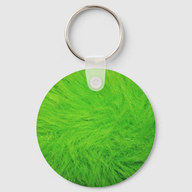 Chaveiro Foto de Pelo Verde (Frente)