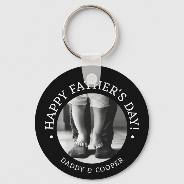 Chaveiro Foto de presente de Dia de os pais personalizado (Frente)