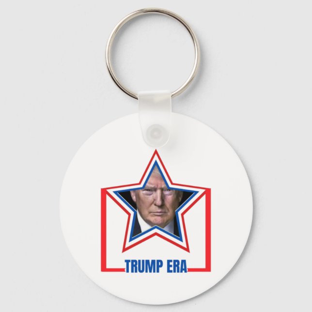 Chaveiro foto de votação da trump era (Frente)