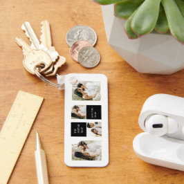 Chaveiro Foto do Casal de Colagem | Presente Namorados