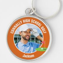 Foto do Golfista Laranja Equipe de Golfe do Ensino