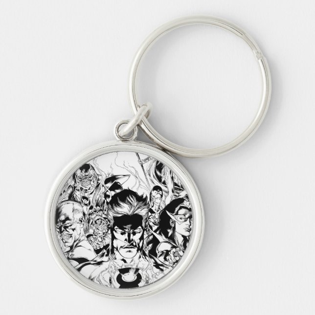 Chaveiro Foto do Grupo Lantern Corps (Frente)