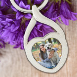 Chaveiro Foto do Lover do Cão Pet Bonito<br><div class="desc">Agora você pode ter seu melhor amigo com você aonde quer que você vá com este chaveiro personalizado de fotos de animais de estimação. Personalize com sua foto favorita! Deve ter para cada mãe de cachorro, amante de cachorro e todos os amantes de estimação! COPYRIGHT © 2020 Judy Burrows, Black...</div>