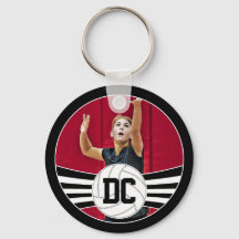 Foto e números ou texto personalizados de vôlei