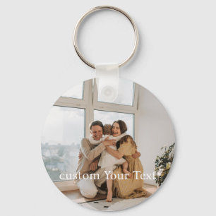 Chaveiro Foto e texto personalizados Personalizados