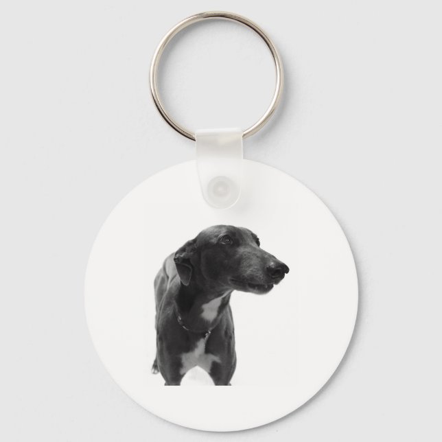 Chaveiro Foto Greyhound (Frente)