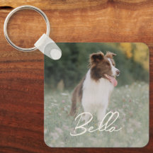 Foto Minimalista Personalizada de Cachorro