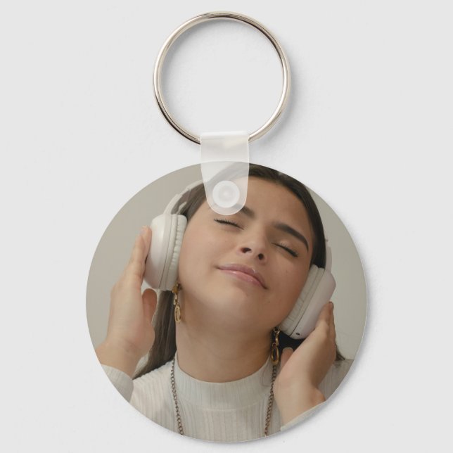 Chaveiro Foto Moderna Personalizada Completa (Frente)