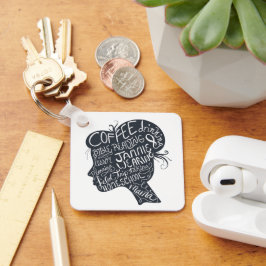 Chaveiro Foto personalizada da mamãe da escola doméstica