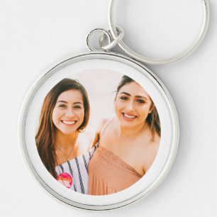 Chaveiro Foto personalizada de amigos modernos